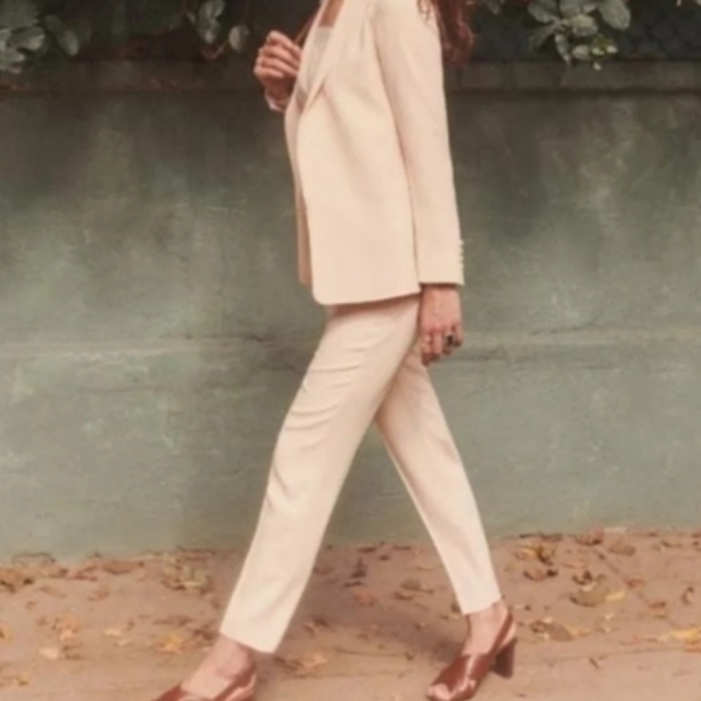 Sezane Gustav trouser in nude color